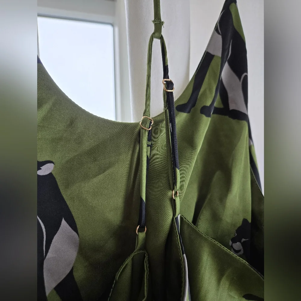 Silky Auden Nightgown Green XXL - Picture 5 of 6